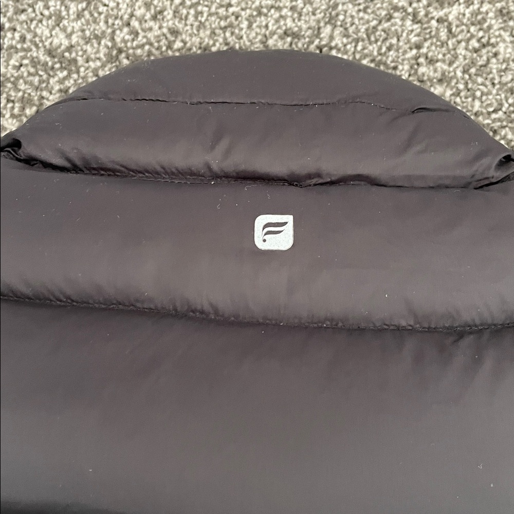 Fabletics Down Lightweight Puffer Jacket Black Wi… - image 8